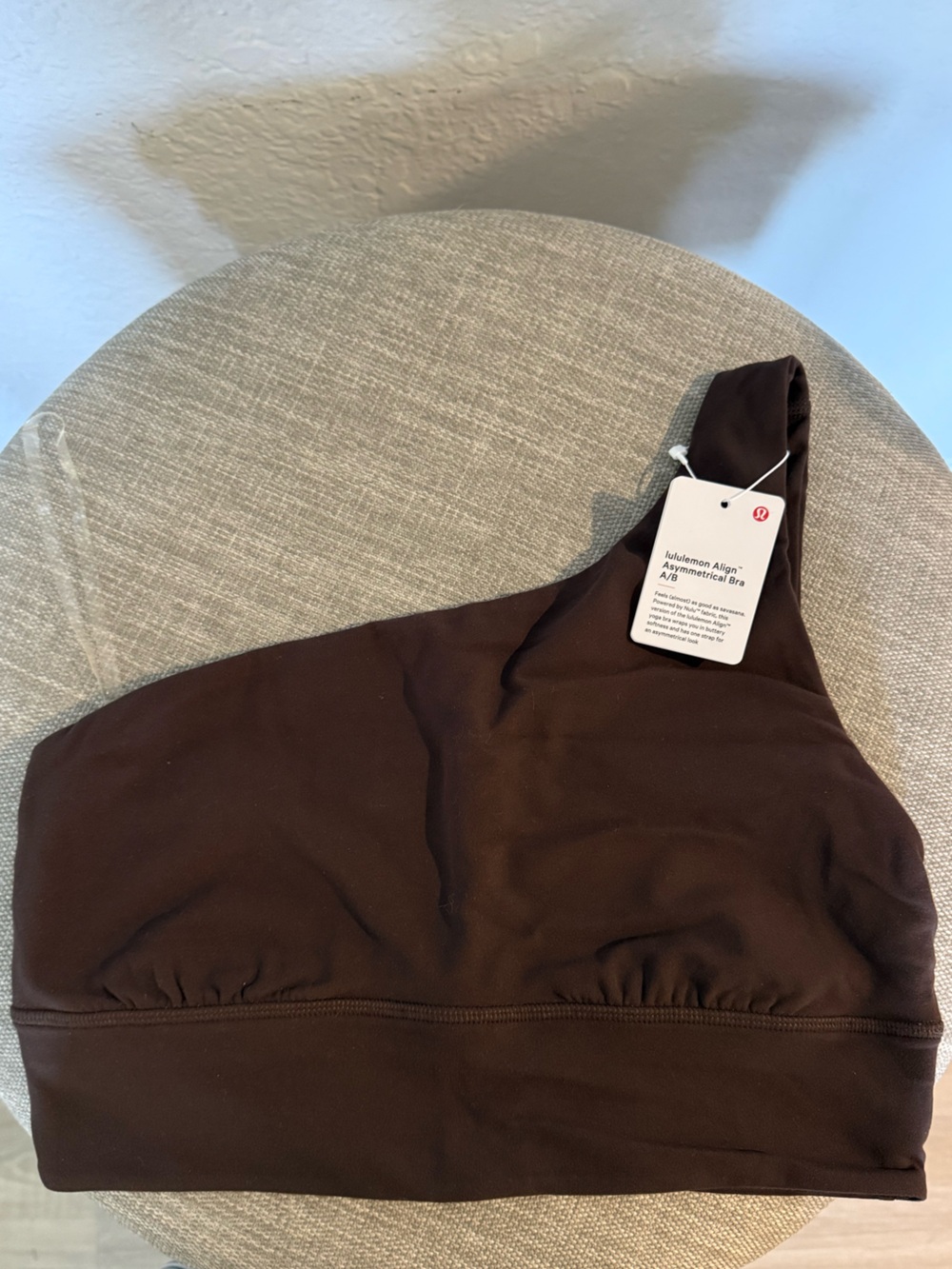 NWT Lululemon align asymmetrical bra